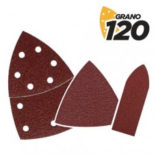 Blim Confezione da 9 Carte Vetrate con Velcro per Levigatrice BL0137 - Grana 120 - 3 Formati