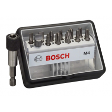 Set bit avvitamento PH/PZ/T/S Extra Hard Robust Line, 12+1pz