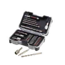 Set punte per calcestruzzo e bit avvitamento Extra Hard, 35 pz.