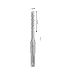 Punta SDS plus-5X 6x50x110 mm