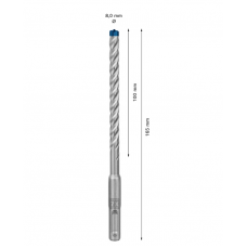 Punta SDS plus-7X  6x150x215 mm