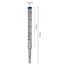 Punta SDS plus-7X 16x150x215 mm