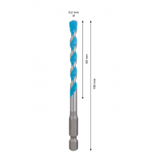 Punta universale Expert Multi Construction 6x60x100 mm