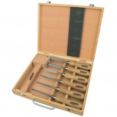 Brüder Mannesmann Set di Utensili per Intagliare il Legno 7 pz 66107 (420138)