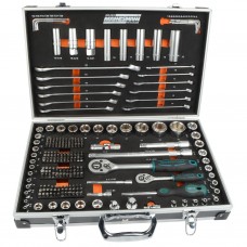 Brüder Mannesmann Set Chiavi e Punte 232 pz in Custodia 1/4" e 1/2" (429282)