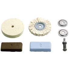 wolfcraft Hobby Set di Lucidatura 2178000 (405117)