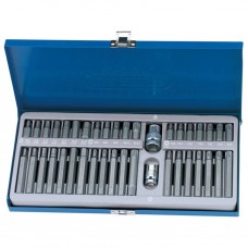 Draper Tools Set 40 pz Punte Esagonali, Torx e Spline TX-STAR 33322 (415059)