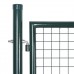 Cancello in Acciaio 306x150 cm Verde  (42979)