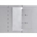 Pannelli di Recinzione per Prato 5 pz Acciaio Zincato 100x20 cm (142668)