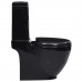 Vaso WC in Ceramica con Scarico Dietro Nero (140298)
