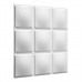 WallArt 24 pz Pannelli Murali 3D GA-WA07 Cubes (276199)