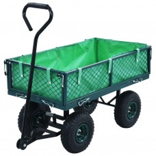 Carrello a Mano da Giardino Verde 250 kg (145509)