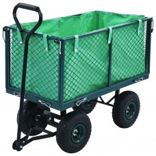 Carrello a Mano da Giardino Verde 350 kg (145510)