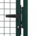 Cancello per Recinzione in Acciaio 100x125 cm Verde (145733)