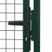 Cancello per Recinzione in Acciaio 100x150 cm Verde (145734)
