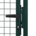 Cancello per Recinzione in Acciaio 100x200 cm Verde (145736)