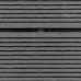 Piatto Doccia da Esterni in Acciaio Inox WPC 110x62 cm Grigio (48205)