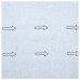 146237  Self-adhesive Flooring Planks 5,11 m² PVC Grey Marble (146237)