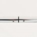 Bimini di Prua con Tendalino a 3 Archi Bianco 183x140x137 cm (92359)