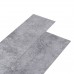 Listoni Pavimento PVC 5,02 m² 2 mm Autoadesivi Grigio Cemento (146558)