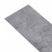 Listoni Pavimento in PVC 4,46 m² 3 mm Autodesivi Grigio Cemento (146574)