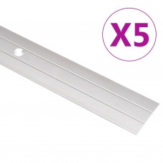 Profili per Pavimenti 5 pz in Alluminio 134 cm Oro (146812)
