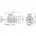 Motore Elettrico Trifase in Alluminio 3kW/4HP 2 Poli 2840 RPM (148005)