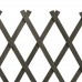 Traliccio da Giardino Grigio 120x60 cm in Massello di Abete (314823)