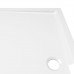 Piatto Doccia in ABS Rettangolare Bianco 70x120 cm (148905)