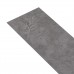 Listoni Autoadesivi in PVC 5,21 m² 2 mm Grigio Cemento (330193)